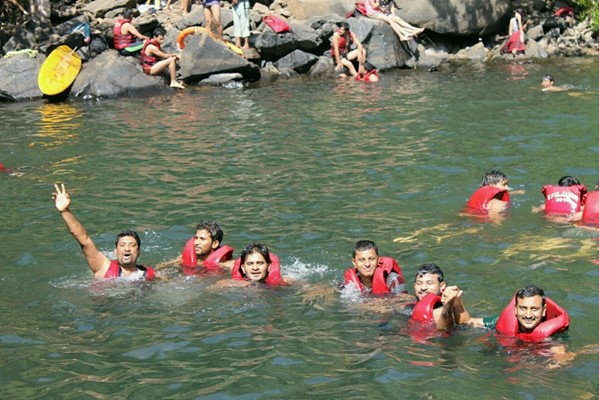 Doodhsagar Waterfalls Swimming Site Doodhsagar Waterfalls Swimming Site